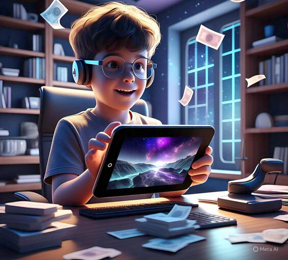 I build my first 3 income streams using Samsung Galaxy tab